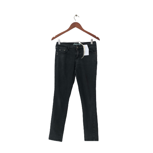 Denim Co Faded Black Skinny Jeans