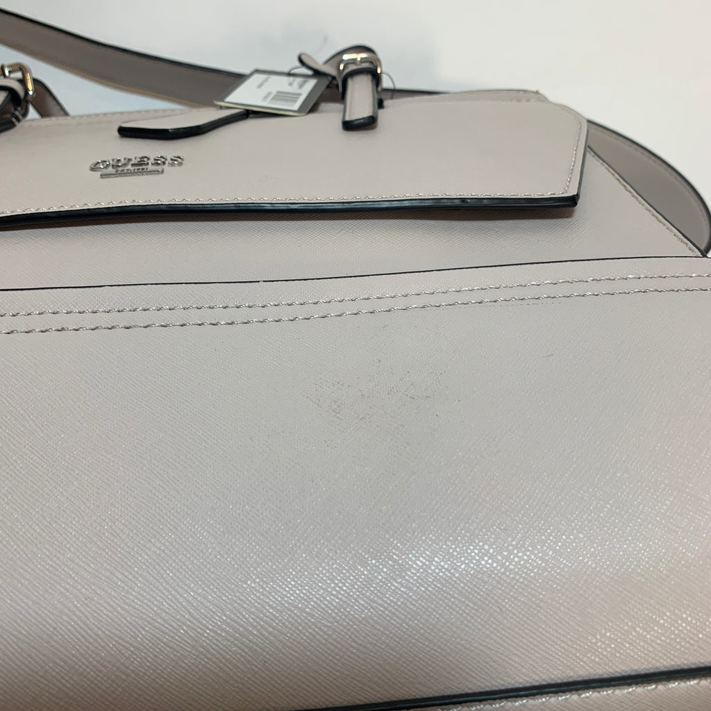 Guess Greige 'Bellingham' Large Satchel | Like New |