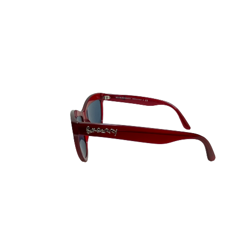 Burberry Red Cat-eye 'B 4267' Sunglasses | Pre Loved |