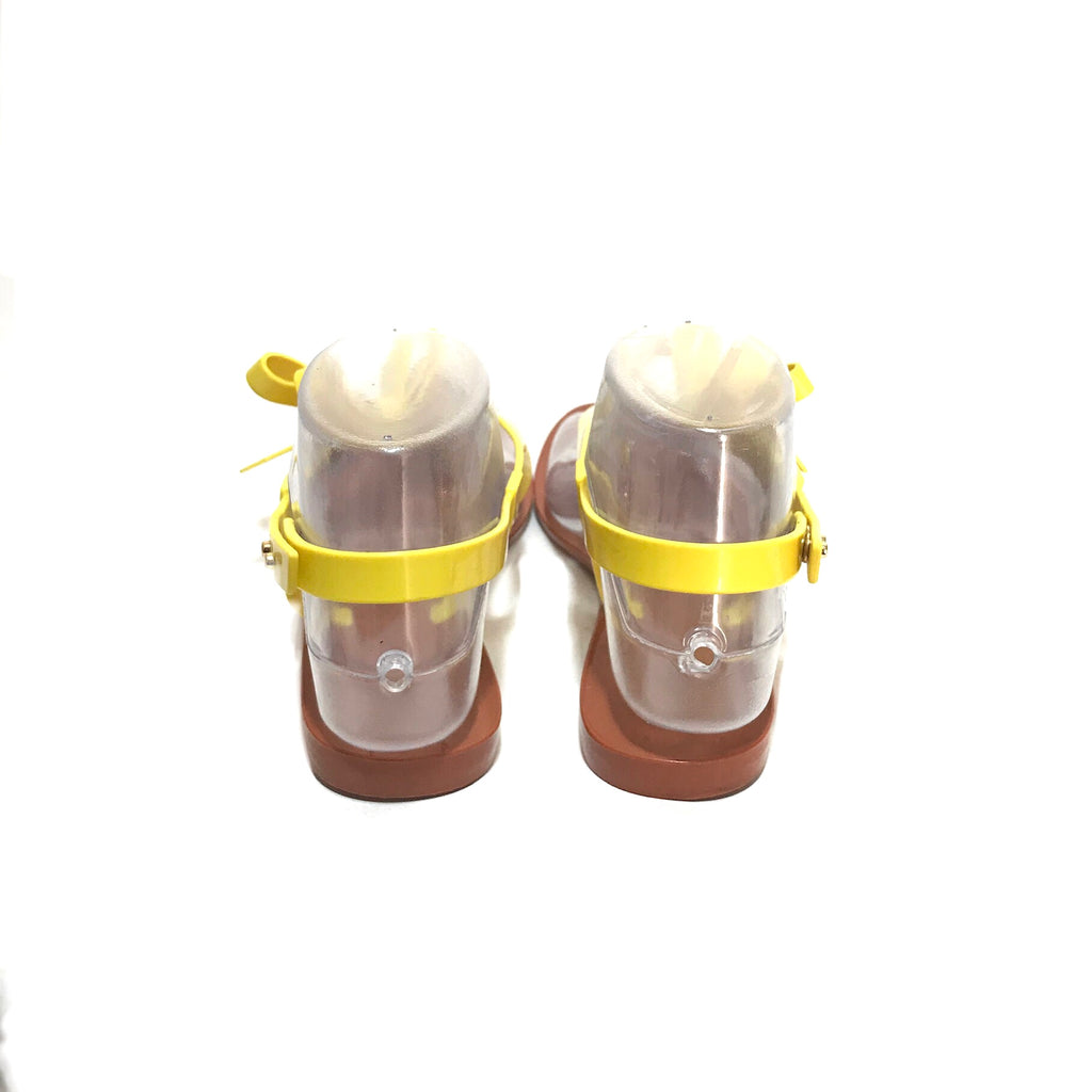 Melissa Yellow Bow 'Harmonia' Sandals