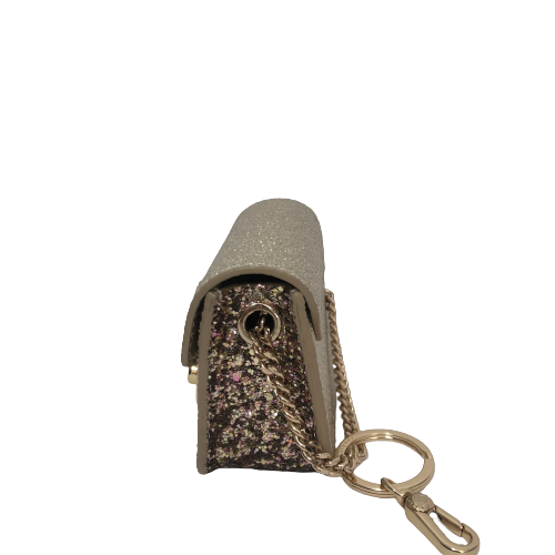 Charles & Keith Gold Glitter Mini Bag | Gently Used |