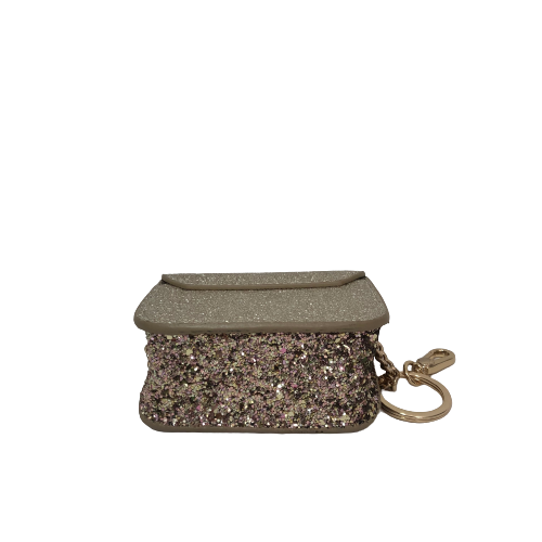 Charles & Keith Gold Glitter Mini Bag | Gently Used |