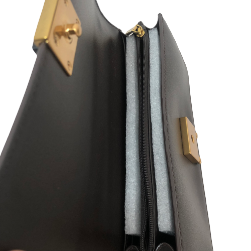 Charles & Keith Dark Oak Convertible Shoulder Bag | Like New |