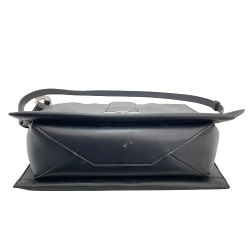 Charles & Keith Black Top Handle Satchel | Pre Loved |