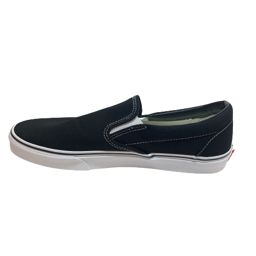 VANS Men's Black Classic Slip-on Shoes | Brand New | | Secret Stash