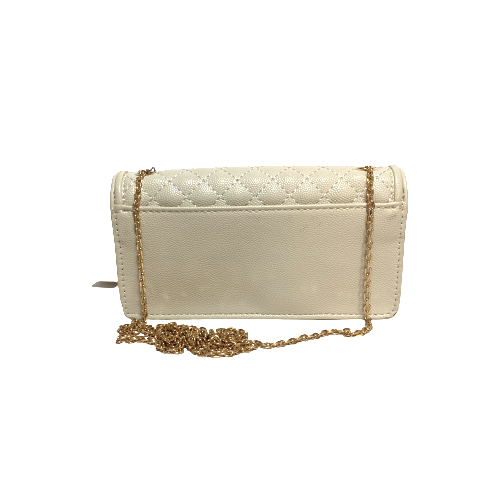 Charles & Keith Beige Quilted Mini Phone Purse | Brand New |
