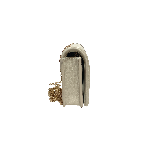 Charles & Keith Beige Quilted Mini Phone Purse | Brand New |