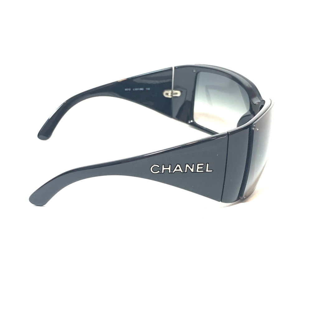 Chanel Black Rimless 6012 Sunglasses | Like New |