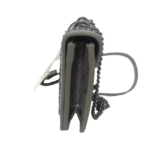 ZARA Silver Mini Chain Crossbody Bag | Brand New |