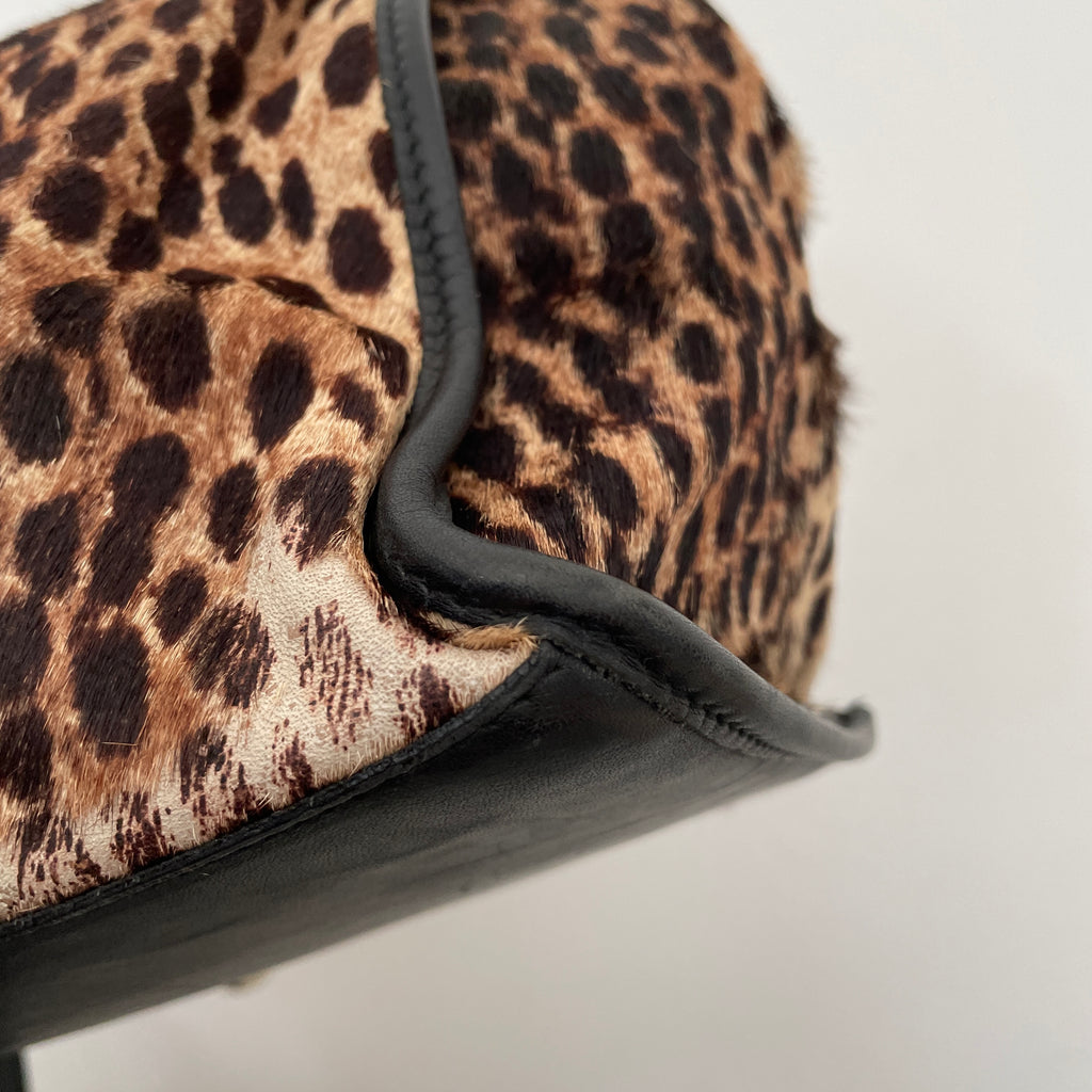Furla Cheetah Print Tote | Pre Loved |