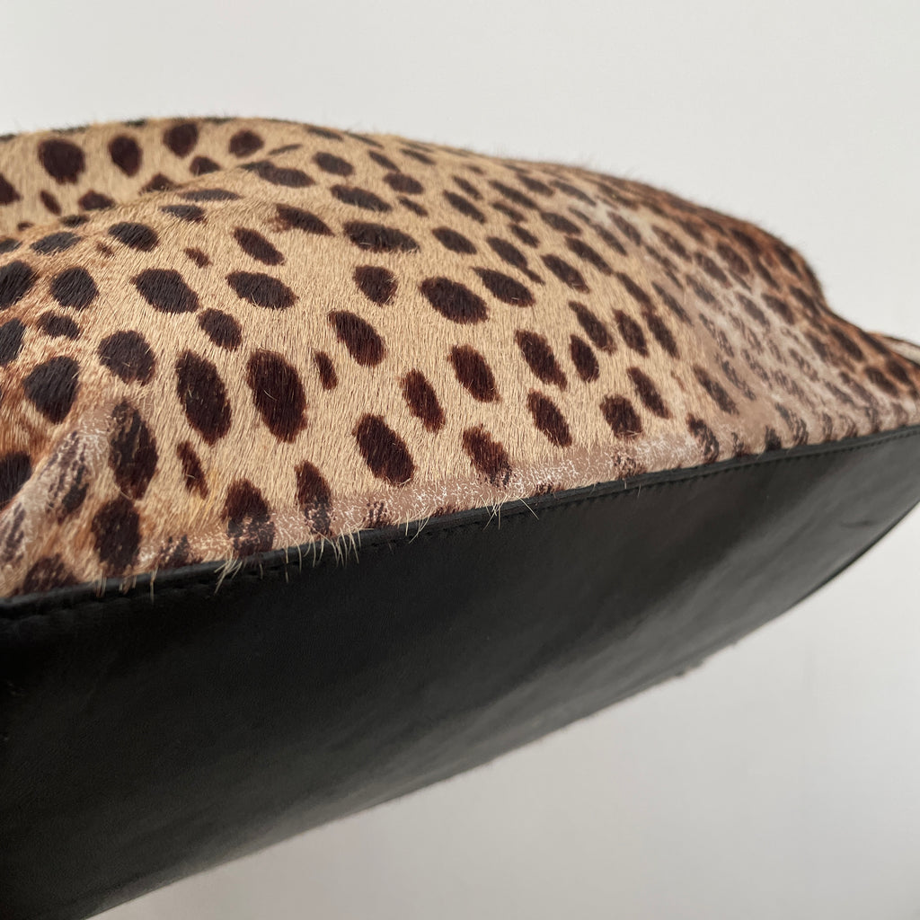 Furla Cheetah Print Tote | Pre Loved |