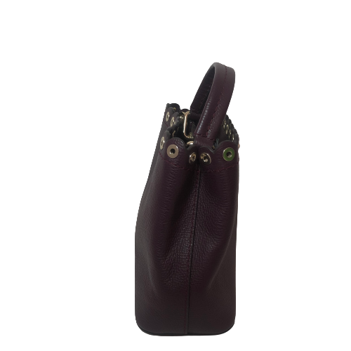 Kate Spade Purple Leather Minnie 'Paloma Road Janell' Tote | Pre Loved |