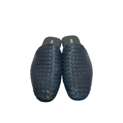 Bottega Veneta Men's 'Fiandra' Navy Slip-on Shoes | Gently Used |