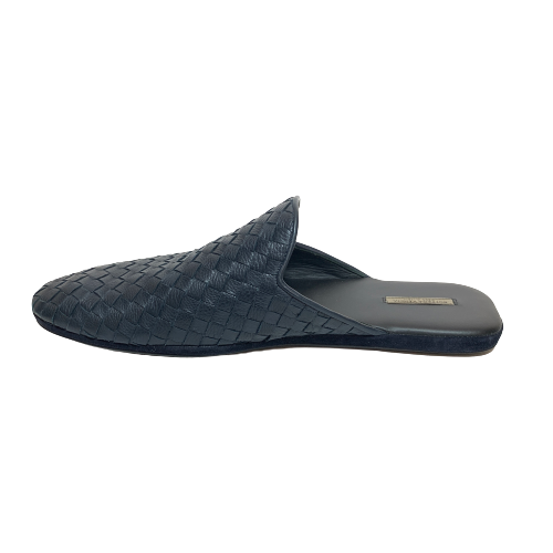 Bottega Veneta Men's 'Fiandra' Navy Slip-on Shoes | Gently Used |