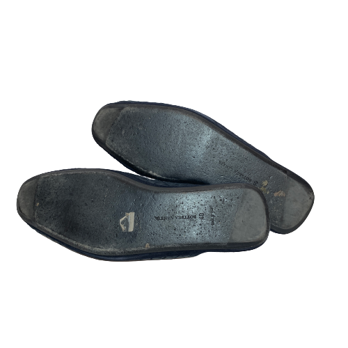 Bottega Veneta Men's 'Fiandra' Navy Slip-on Shoes | Gently Used |