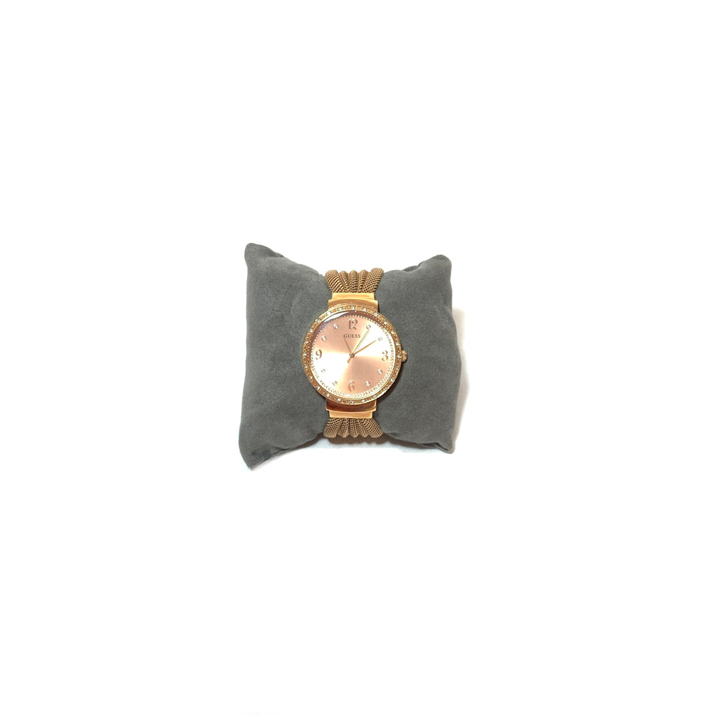 Guess Rose Gold Rhinestone Watch | Gently Used |
