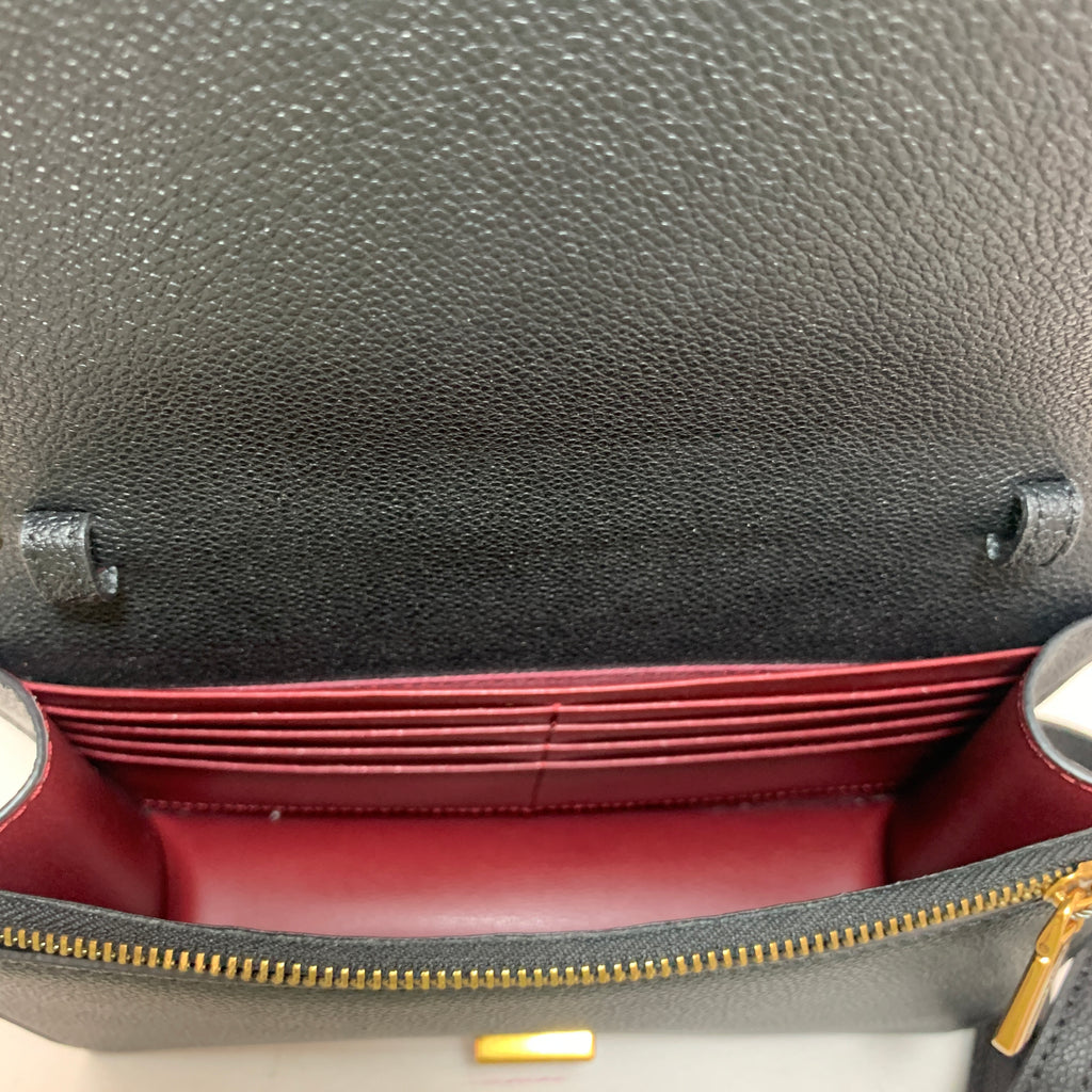 Charles & Keith Black Top-handle Shoulder Bag | Gently Used |
