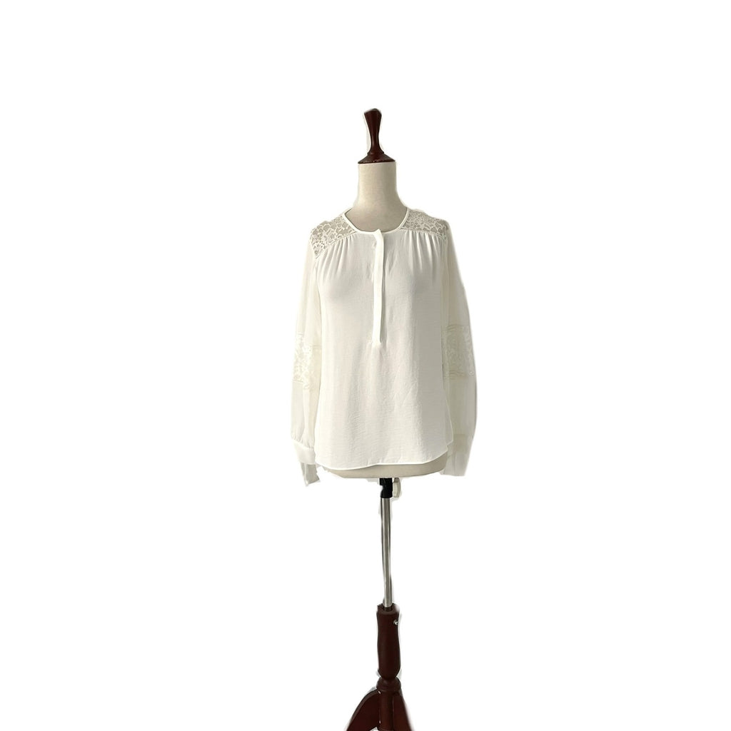 Vince Camuto Ivory Lace Top | Brand New |