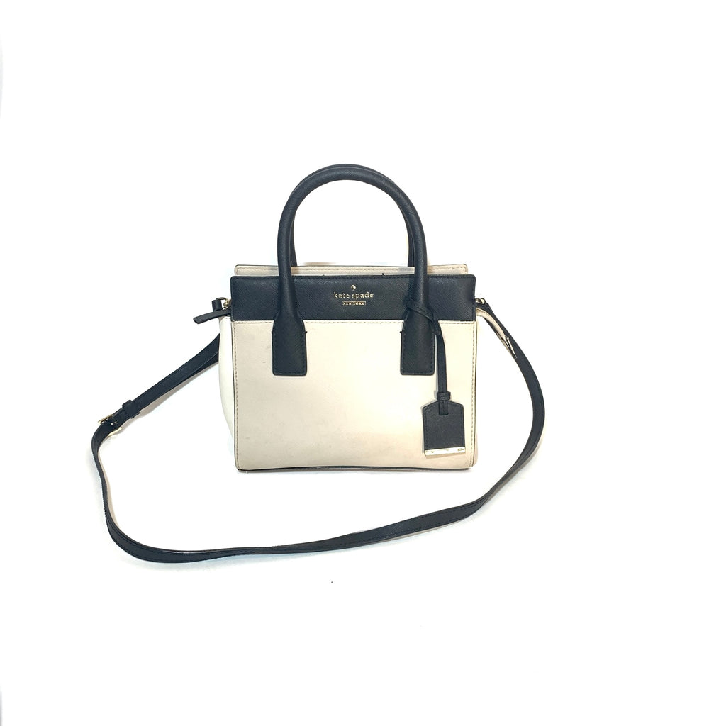 Kate Spade Beige & Black 'Cameron Street' Satchel | Pre Loved |