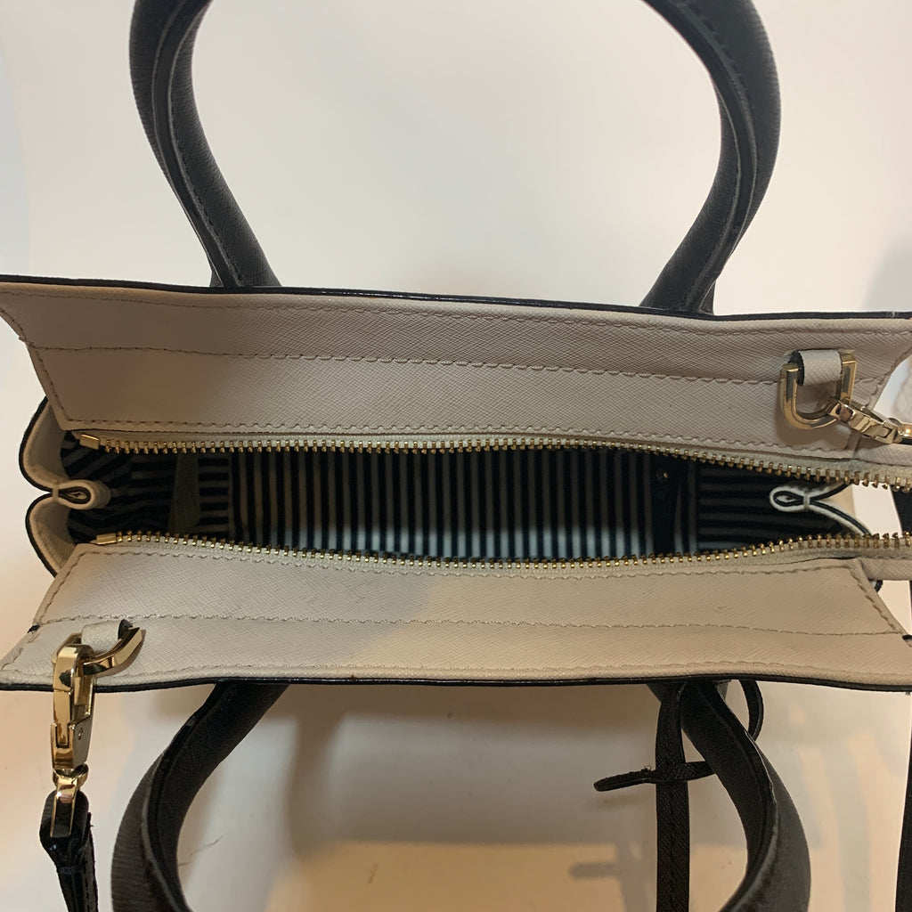 Kate Spade Beige & Black 'Cameron Street' Satchel | Pre Loved |