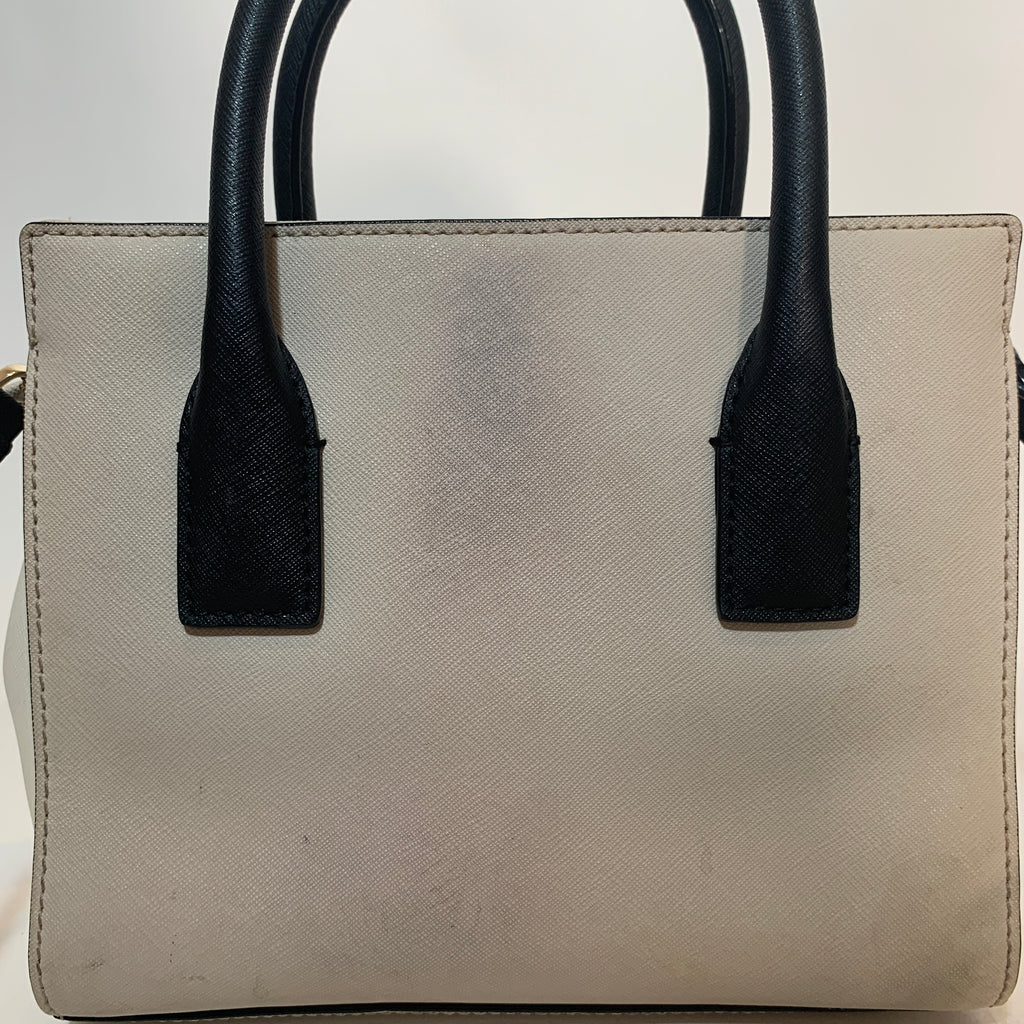 Kate Spade Beige & Black 'Cameron Street' Satchel | Pre Loved |