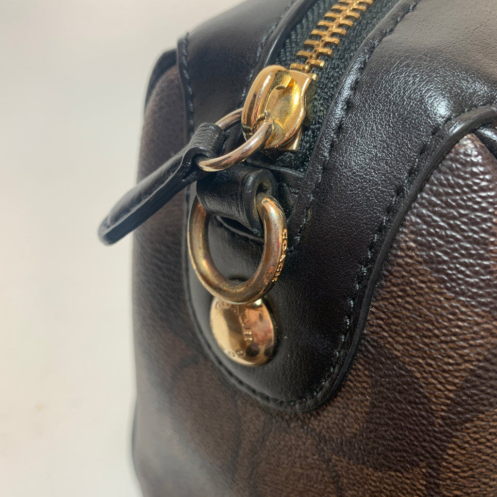 Coach Brown Mini Monogram Tote | Pre Loved |