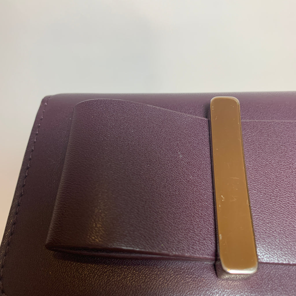 Charles & Keith Purple Bi-fold Wallet | Pre Loved |