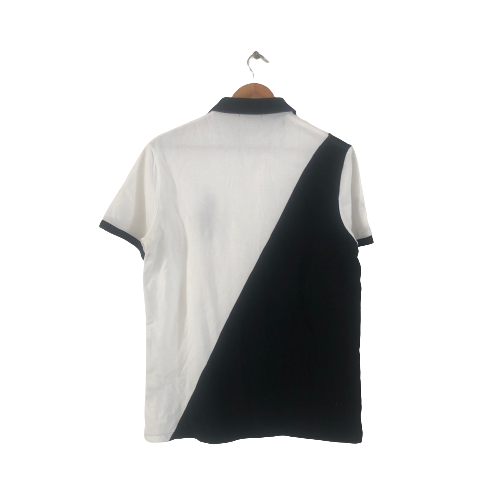 Ralph Lauren Men's Black & White Polo Shirt | Gently Used |