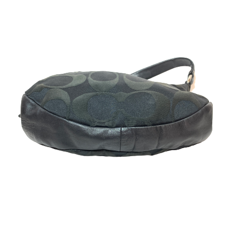 Coach Black Monogram Shoulder Bag | Gently Used |