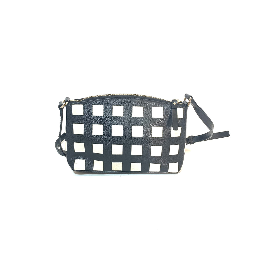 Kate Spade Checked 'Grove Street Millie' Cross Body Bag | Pre Loved |