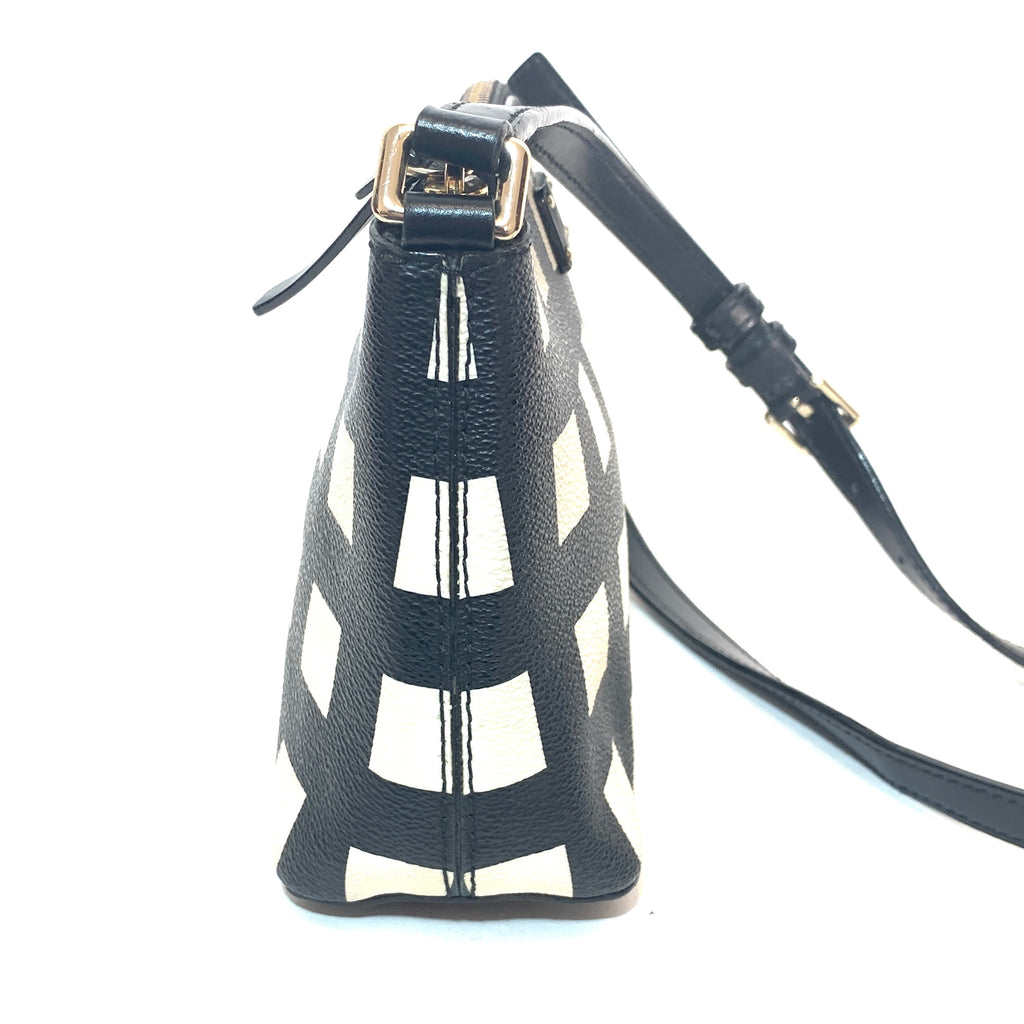 Kate Spade Checked 'Grove Street Millie' Cross Body Bag | Pre Loved |