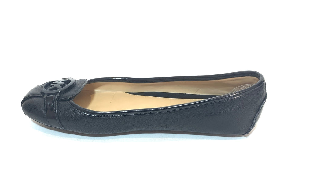 Michael Kors Black Leather Fulton Loafers | Pre Loved |