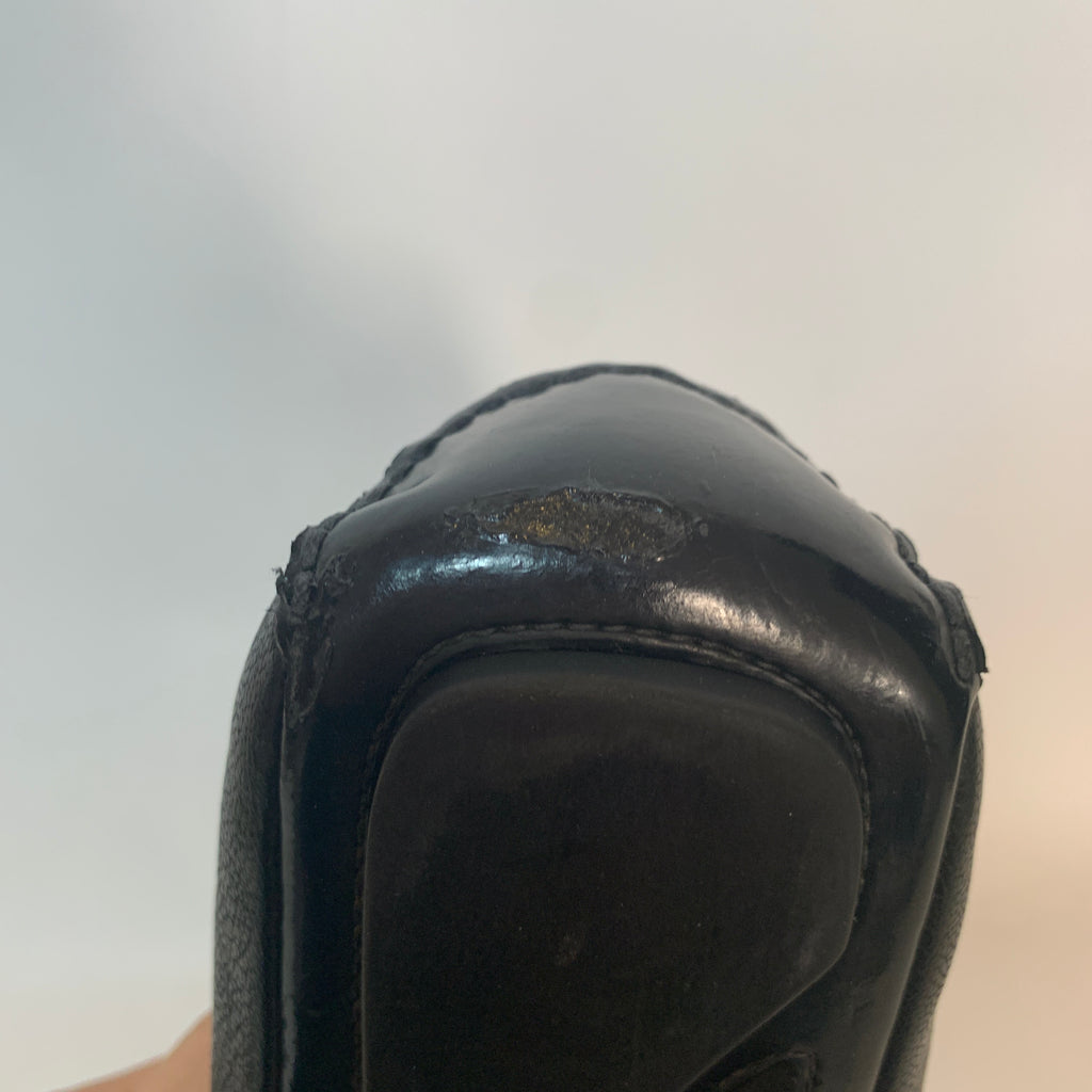 Michael Kors Black Leather Fulton Loafers | Pre Loved |