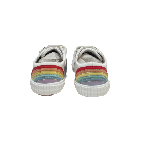 NEXT White Kid's Rainbow Sneakers | Brand New |