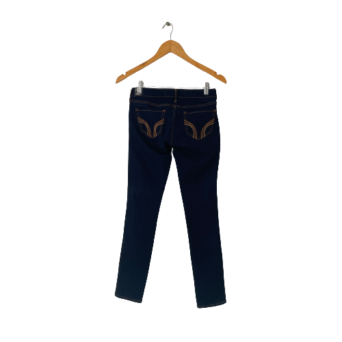 Hollister Dark Blue Stretch Jeggings | Brand New |