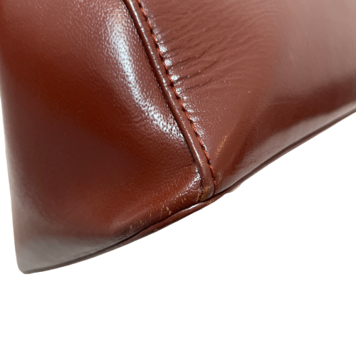 Jafferjees Tan Leather Satchel | Pre Loved |