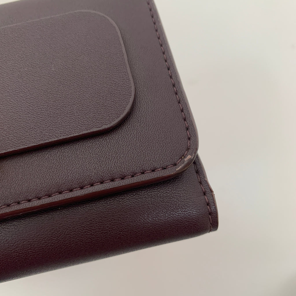 Charles & Keith Purple Bi-fold Wallet | Pre Loved |
