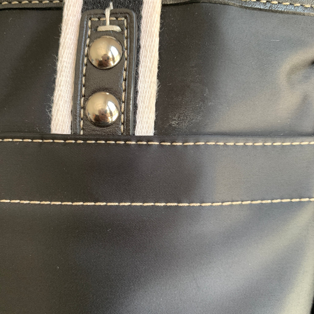 Coach Black Nylon Tote | Gently Used |