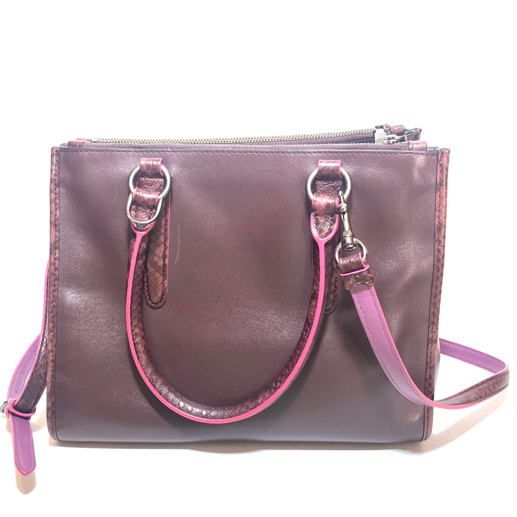 Coach Oxblood Leather Satchel | Gently Used |