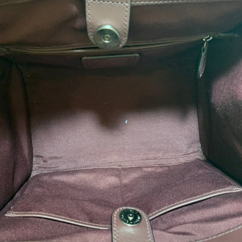 Coach Oxblood Leather Satchel | Gently Used |