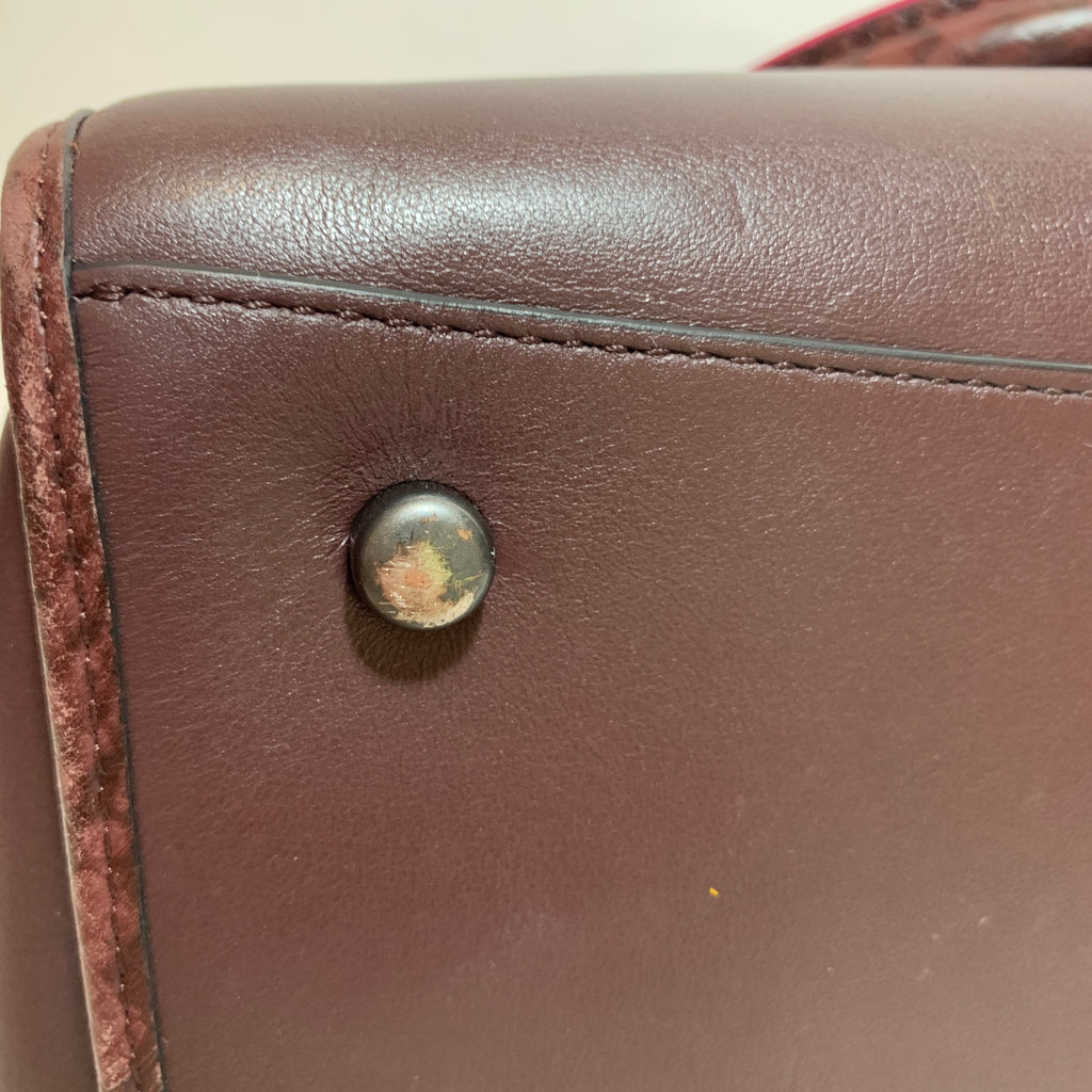 Coach Oxblood Leather Satchel | Gently Used |