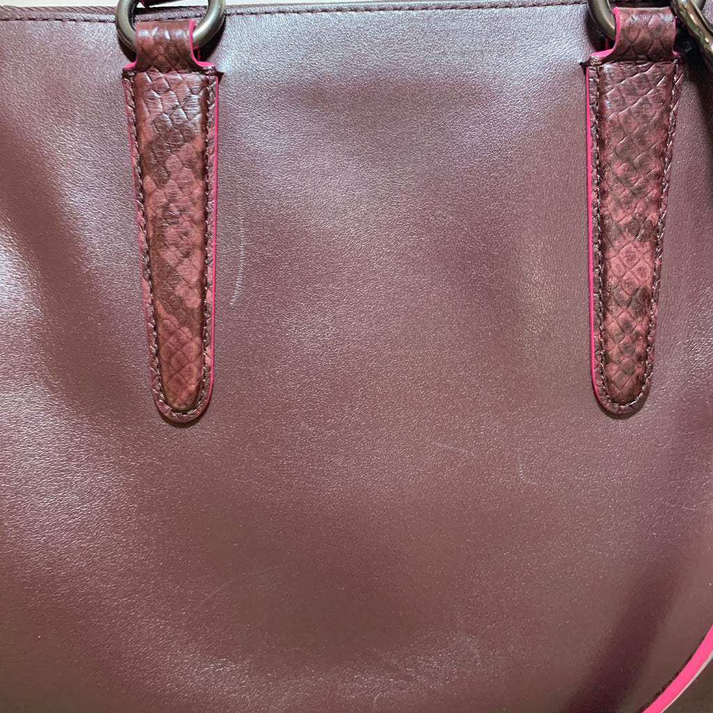 Coach Oxblood Leather Satchel | Gently Used |