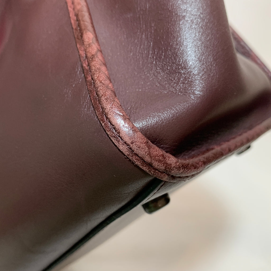 Coach Oxblood Leather Satchel | Gently Used |