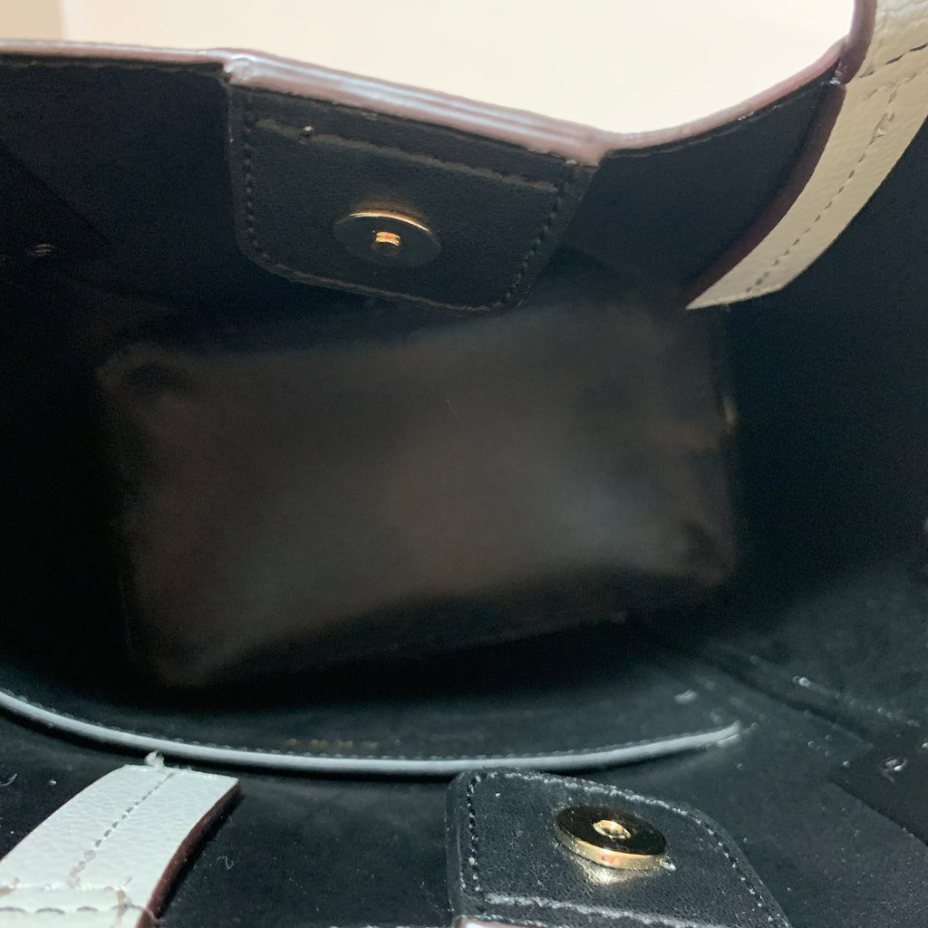 DKNY Tri-Colour Leather Bucket Bag | Gently Used |