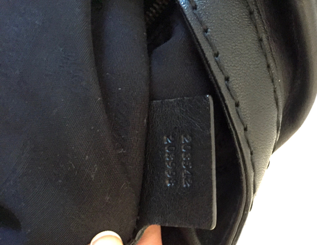 Gucci Black Leather Hobo Bag | Gently Used | | Secret Stash