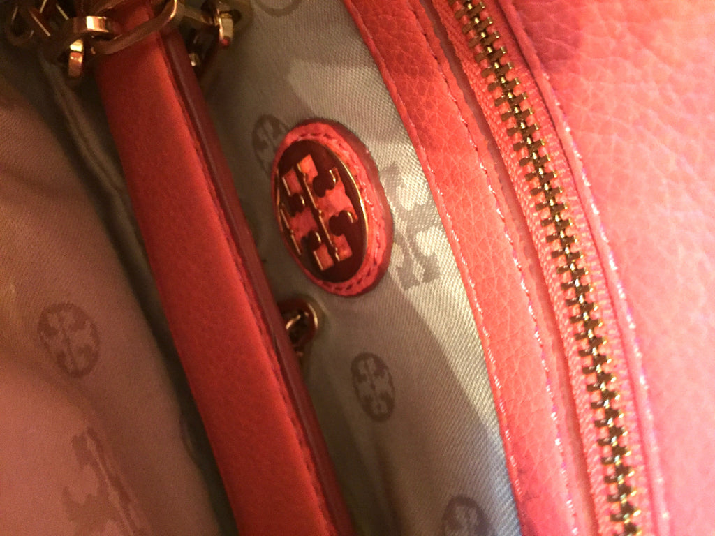 Tory Burch 'REVA' Leather Cross Body Bag | Gently Used | - Secret Stash