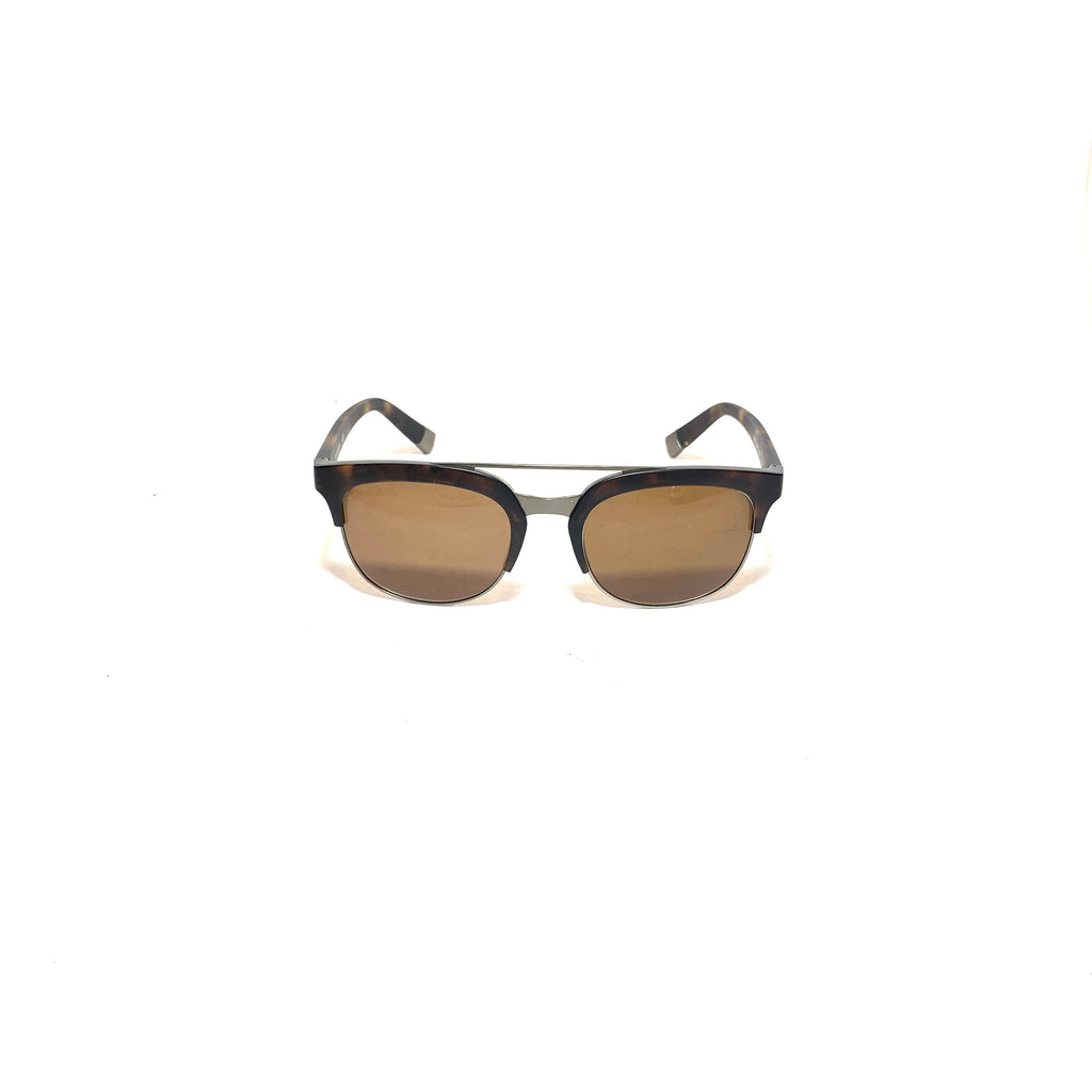 Dolce & Gabbana DG6103 Brown and Black Unisex Sunglasses | Like New |