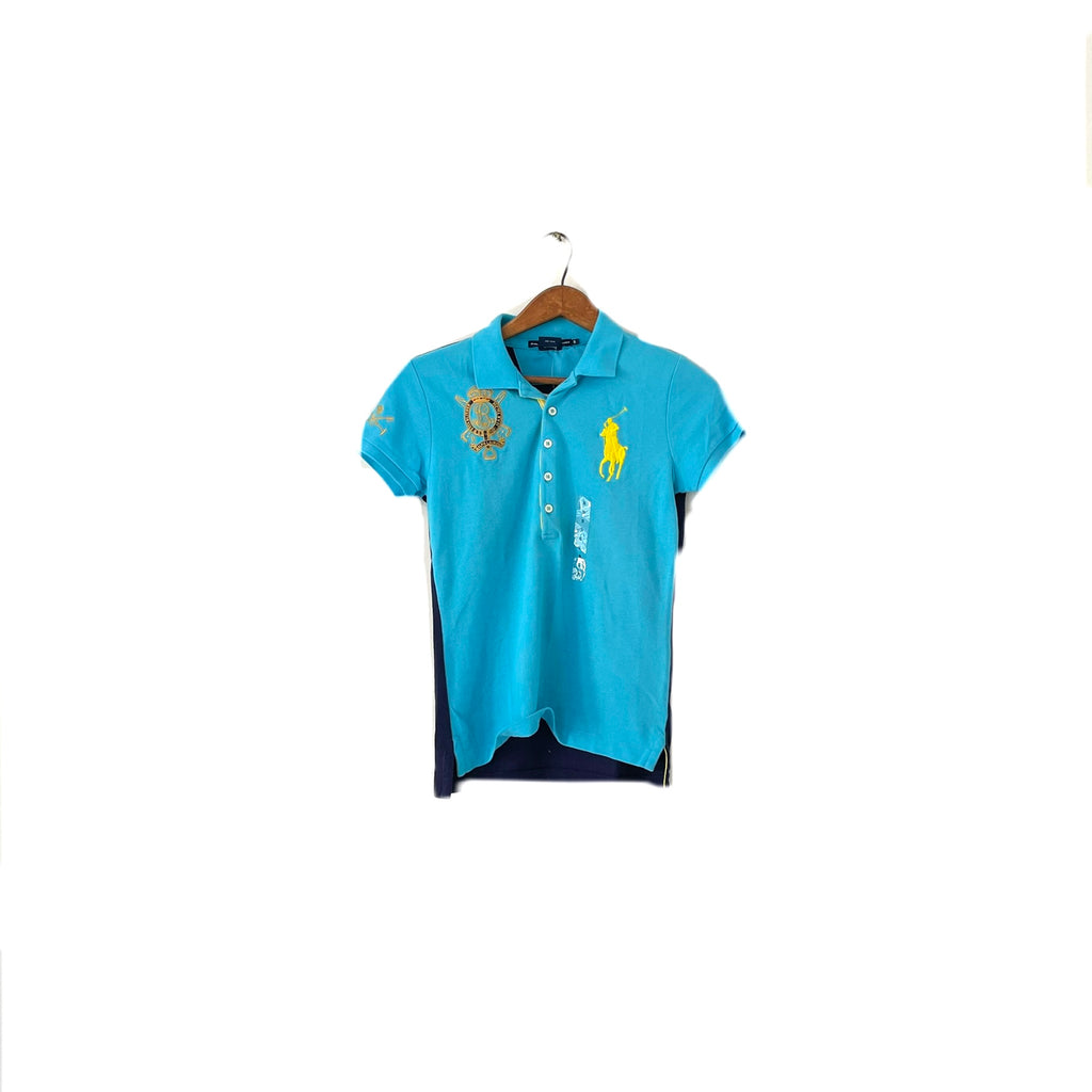 Ralph Lauren Sport Blue Shield Polo Shirt | Brand New |