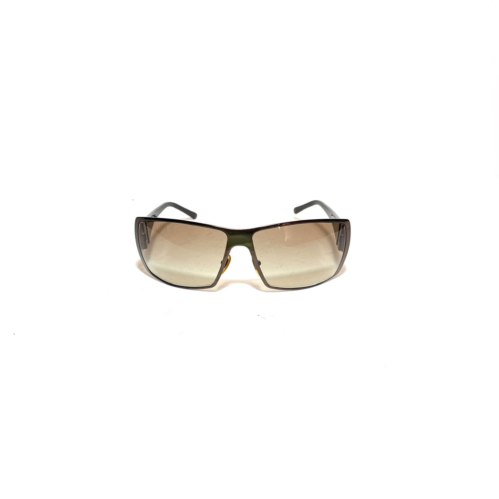 Gucci GG1821/S Grey Metal Unisex Sunglasses | Like New |