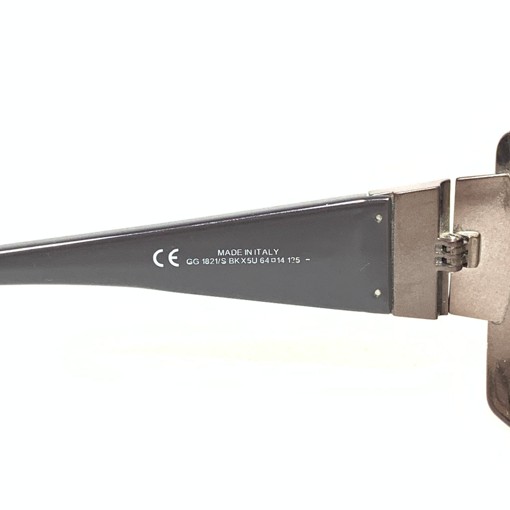 Gucci GG1821/S Grey Metal Unisex Sunglasses | Like New |